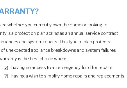 home warranty high point